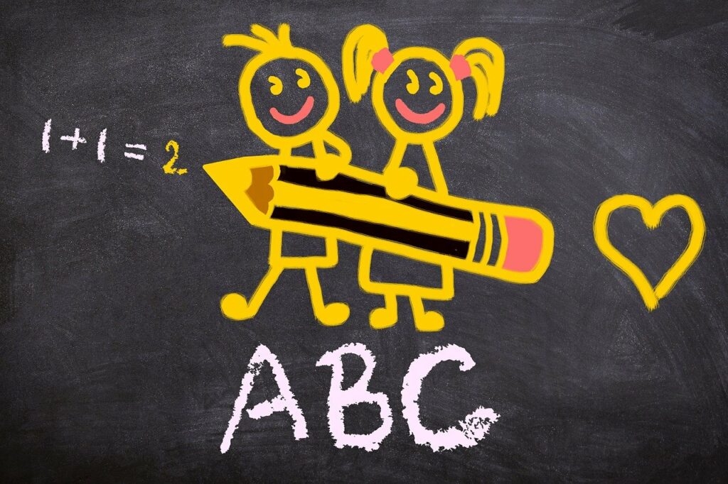 back to school, abc, school enrollment